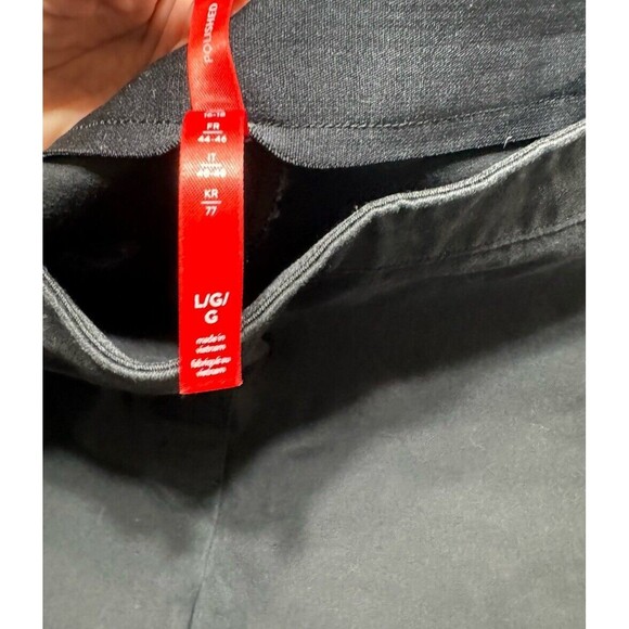 Spanx Polished‎ Black Pull On Ankle Pants Large Faded Black - Picture 8 of 9